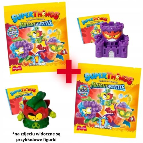 SUPER ZINGS THINGS 11 Robot Superbot SUGARFUN + 2x Saszetka Mutant Battle na Arena.pl