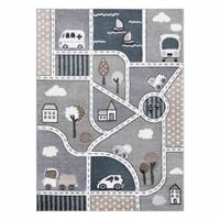 RUG/LU/BEO/STRADE/GREY/120x170