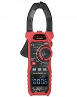 Habotest Cęgowy Cyfrowy Miernik LCD Multimetr AC DC Tester Prądu + Baterie