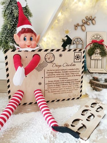 ELF PSOTNIK maskotka on behaving badly zabawa krasnal skrzat figurka na Arena.pl