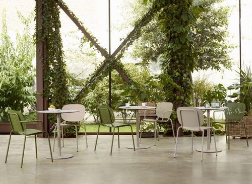 Krzesło SI-SI antracyt metalowe na Arena.pl