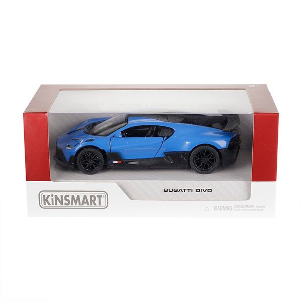 Model 1:36, Bugatti Divo, niebieski zdjęcie 4