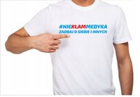 Koszulka #NieKłamMedyka NIE KŁAM MEDYKA