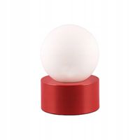 LAMPKA STOŁOWA BIURKOWA TRIO RL COUNTESS R59051010 CZERWONY / BIAŁY