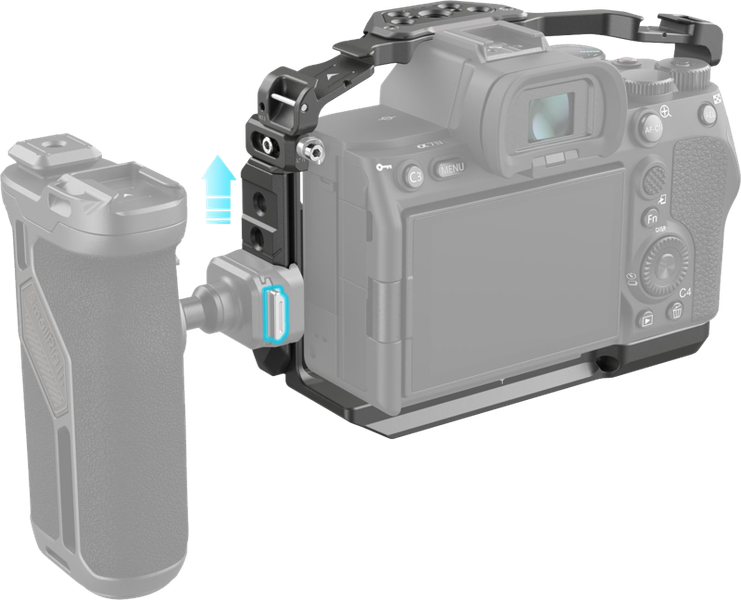 Smallrig 4538 HawkLock Quick Release Cage Kit do Sony A 7R V/A 7 IV/A 7S zdjęcie 5