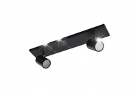 PLAFON SPOT IP44 AZZARDO NOEMIE 2 AZ4137 CZARNY