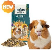 Karma dla świnki morskiej 500g z witaminami suszonymi owocami HERBEE