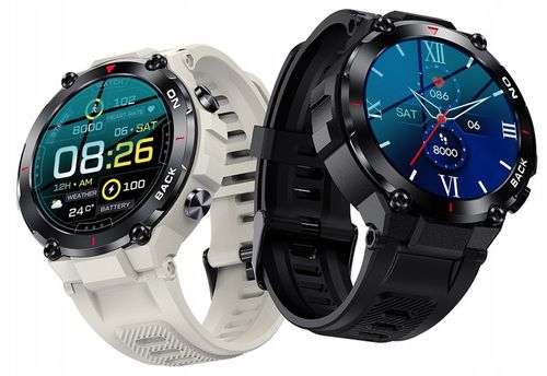 Smartwatch GRAVITY GT8-2 CZARNY Męski BRANSOLETA TĘTNO KALORIE SEN ROZMOWY na Arena.pl