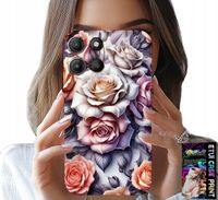 ETUI DO MOTOROLA MOTO G15 - KWIECISTE WZORY RÓŻA RÓŻE KWIATKI CASE
