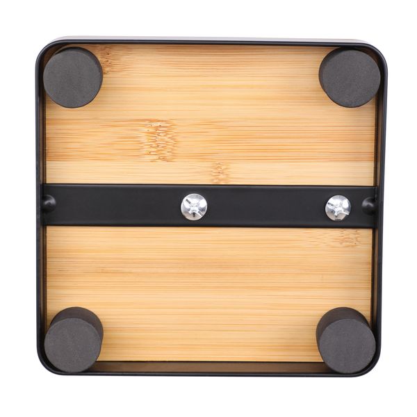 Stojak na szczotkę i papier toaletowy, czarny bambus - Yoka zdjęcie 8