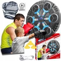 TARCZA BOKSERSKA TRENINGOWA MASZYNA DO BOKSU NA ŚCIANĘ BLUETOOTH DLA DZIECI