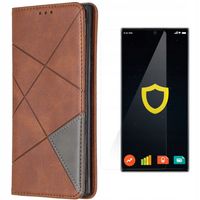 ETUI Z KLAPKĄ ZAPS DO GALAXY NOTE 10 + FOLIA