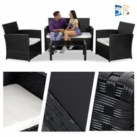 SALVA Zestaw MEBLE OGRODOWE technorattan SOFA SET