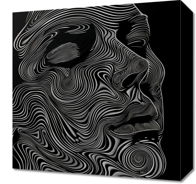 Obraz 40x40cm Rysy i Zarysy zdjęcie 1