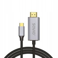 Kabel Savio CL-170 HDMI - USB typ C 1 m