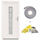 Drzwi Frontowe Biały PVC