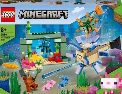 LEGO Minecraft 21180 Walka ze strażnikami na Arena.pl