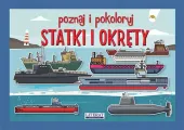 Poznaj i pokoloruj Statki i okręty