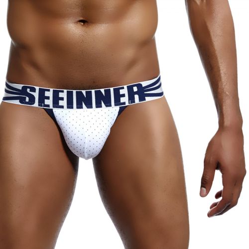 Jockstrap SEEINNER Magic Dots (White+Navy) XL na Arena.pl