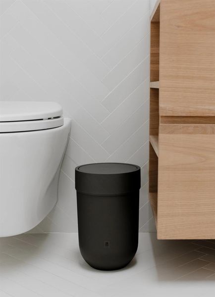 Kosz na śmieci Touch czarny zdjęcie 2