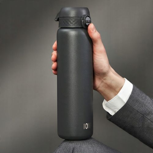 TERMOS BIDON TERMICZNY SZARY DUŻY TURYSTYCZNY SAMOCHÓD PODRÓŻ ION8 0,92 L na Arena.pl