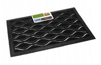 Wycieraczka pod drzwi gumowa KARO 45x75 cm