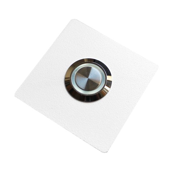 Przycisk dzwonka do domofonu wyjścia furtki bramy drzwi słupka LED czarny zdjęcie 2