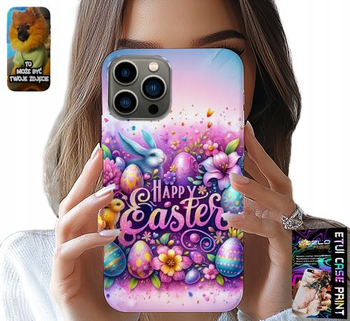 ETUI DO IPHONE 13 PRO - WESOŁEGO JAJKA, WIELKANOC, PISANKI JAJKA na Arena.pl