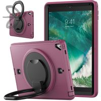 Etui do iPad 9.7" Pancerne z Obrotową Podstawką Fioletowy