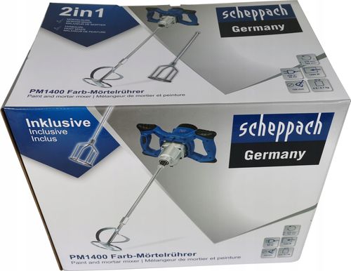 MIESZARKA DWUBIEGOWA PM1400 5907805901 SCHEPPACH na Arena.pl