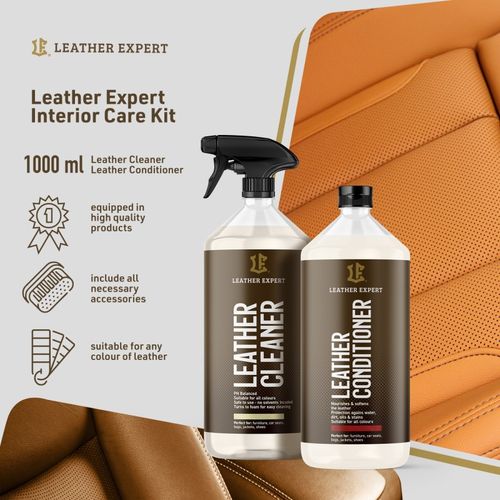 leather expert interior care kit 2x1000ml - zestaw do na Arena.pl