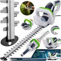 NOŻYCE ELEKTRYCZNE DO ŻYWOPŁOTU CIĘCIA KRZEWÓW PRZYCINANIA GAŁĘZI 55CM