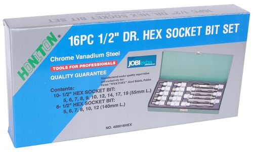 HONITON KLUCZ IMBUS 1/2" 16cz. 0016 na Arena.pl