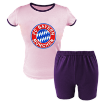 Krótka Piżama dziecięca FC Bayern Mnachium - dla fana/fanki