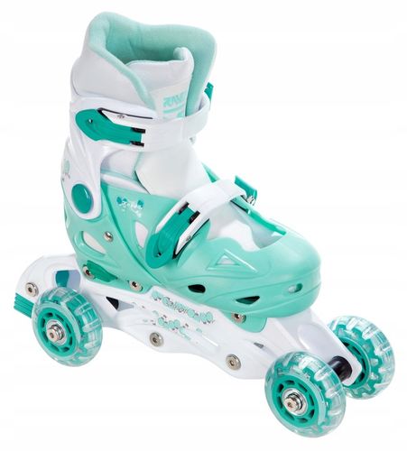 Rolko-Wrotki 3w1 Regulowane RAVEN Balloon Mint 29-32 na Arena.pl