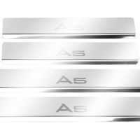 Listwa progowa AUDI A5 B9 Stal nierdzewna 304 połysk 4szt