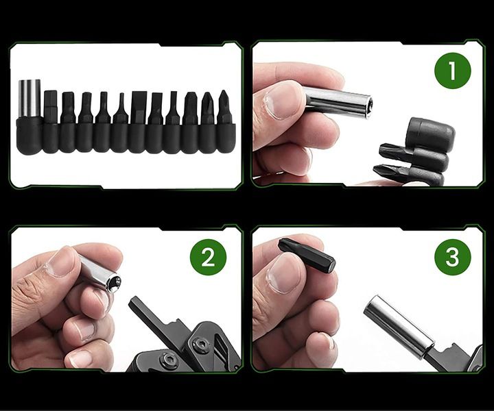 MULTITOOL NARZĘDZIE WIELOFUNKCYJNE SURVIVAL 19w1 zdjęcie 6