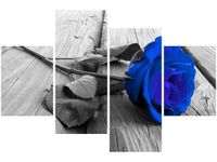 140CM 70 OBRAZ CHABROWA RÓŻYCZKA ŚCIENNY