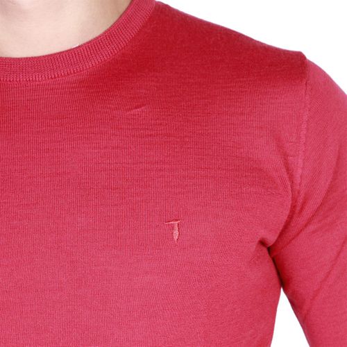 Trussardi sweter męski czerwony L na Arena.pl