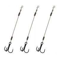 3 x DOZBROJKA kotwica #4 przypon 1x7/ 7,5 cm 15 kg