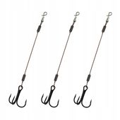 3 x DOZBROJKA kotwica #4 przypon 1x7/ 7,5 cm 15 kg