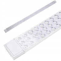 ŚWIETLÓWKA LED 120cm 360W Lampa Panel Oprawa Natynkowa Biała ZIMNA 4001