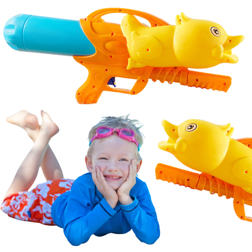 Pistolet Na Wodę Kaczka Karabin Broń Zabawka Wodna Zestaw Ddla Dzieci na Arena.pl