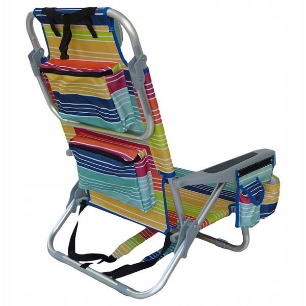 leżak MULTICOLOR plażowy, ALUMINIUM,ogrodowy. zdjęcie 11