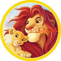 Opłatek na tort KRÓL LEW Timon Pumba Bajka Postać