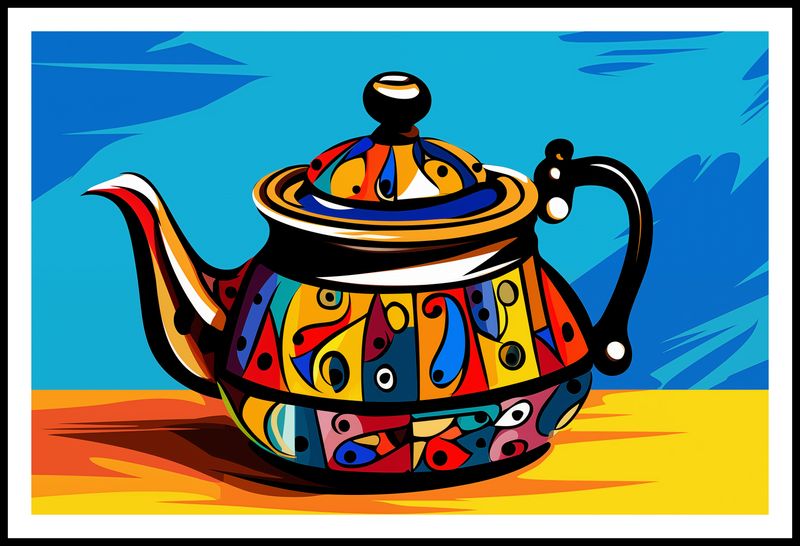 Plakat 91,5x60cm Może Herbatki? zdjęcie 3