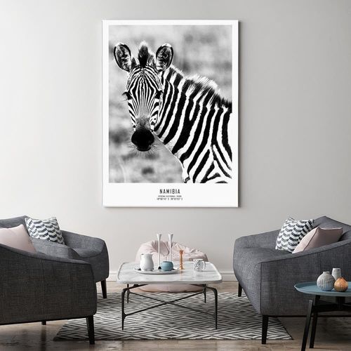 Deco Panel, Ciekawska zebra 40x60 na Arena.pl