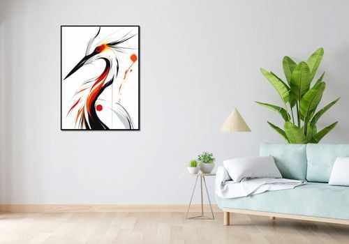 Plakat 75x100cm Bocian na Arena.pl