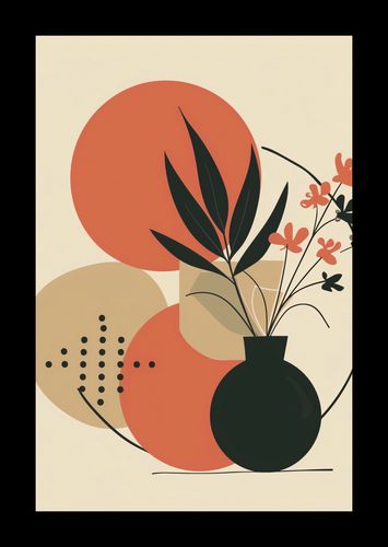 Plakat 20x30cm Wazon z Kwiatami na Arena.pl