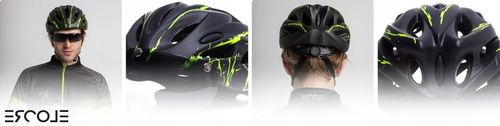 KASK ROWEROWY Z OKULARAMI LEKKI REGULOWANY ERCOLE na Arena.pl